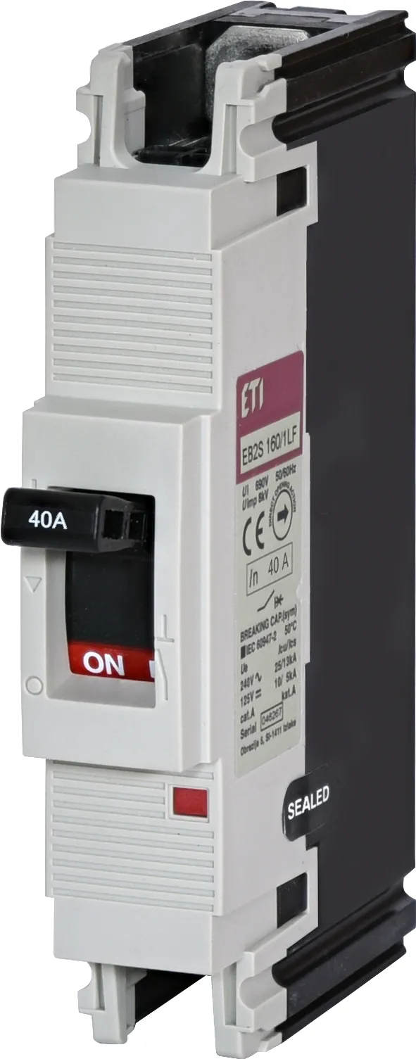Rūpnieciskais automātslēdzis EB2S 160/1LF 40A 1p 004671005