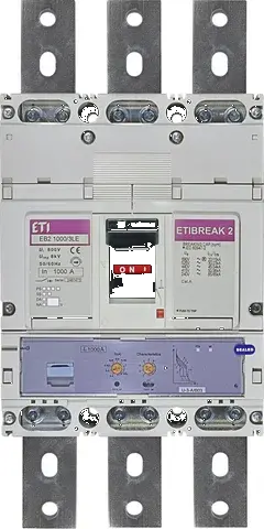 Rūpnieciskais automātslēdzis EB2 1000/3LE 1000A 3p 004672210