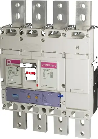 Rūpnieciskais automātslēdzis EB2 1000/4LE 1000A 4p 004672211