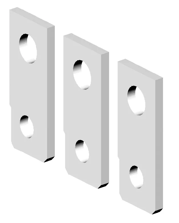 Kopnes stiprinājumi ZB2 S800-630/4 Straight 004672321