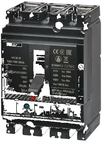 Rūpnieciskais automātslēdzis NBS-TMS 100/3L  25A 3P 004673010