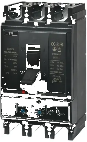 Rūpnieciskais automātslēdzis NBS-TMD 630/3L 500A 3P 004673131