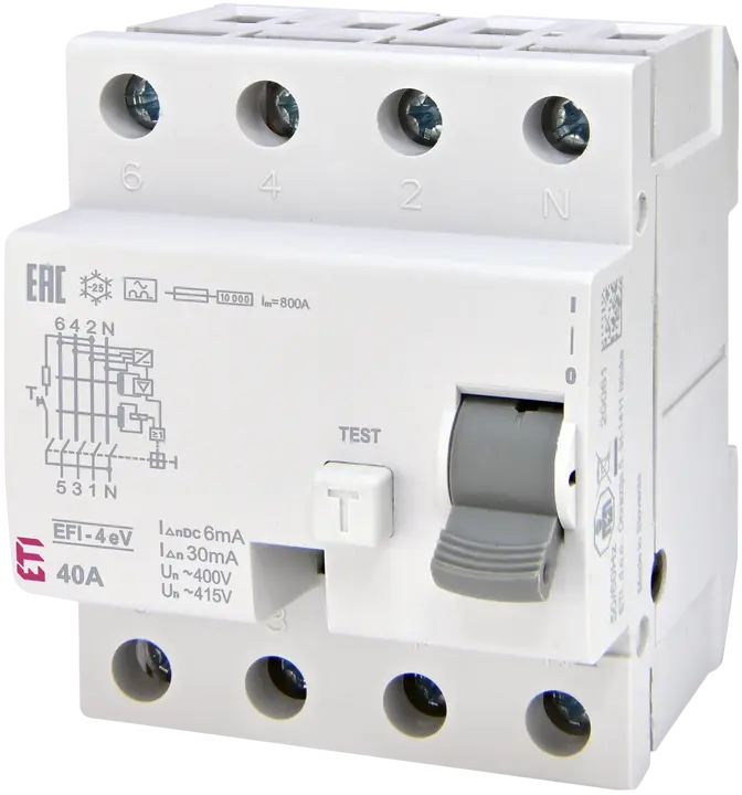Attēls no *EFI-4 A eV 40/0.03