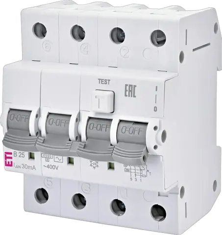 KZS-4M 3p AC B25/0.03