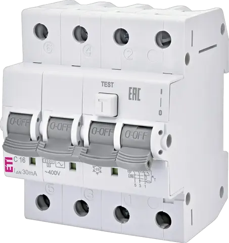 KZS-4M 3p AC C16/0.03