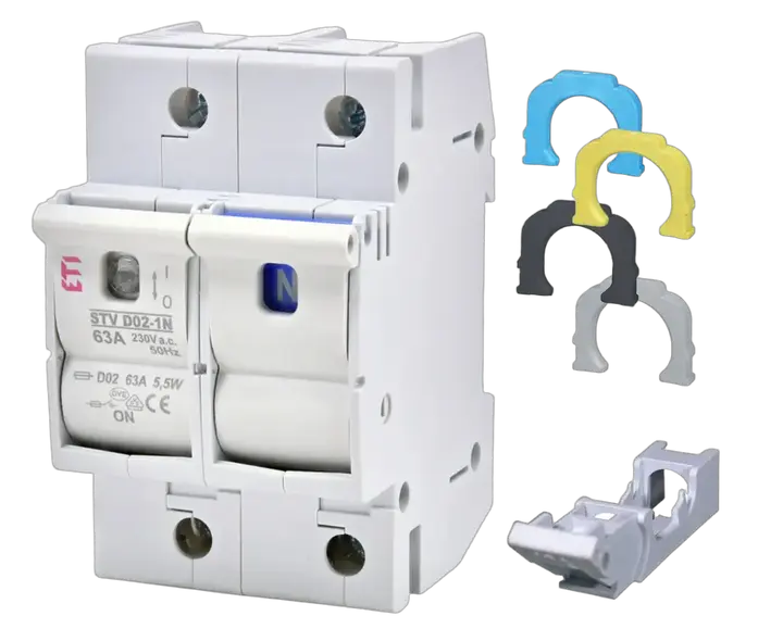 Attēls no STVD02 1p+N 63A/400V komplet
