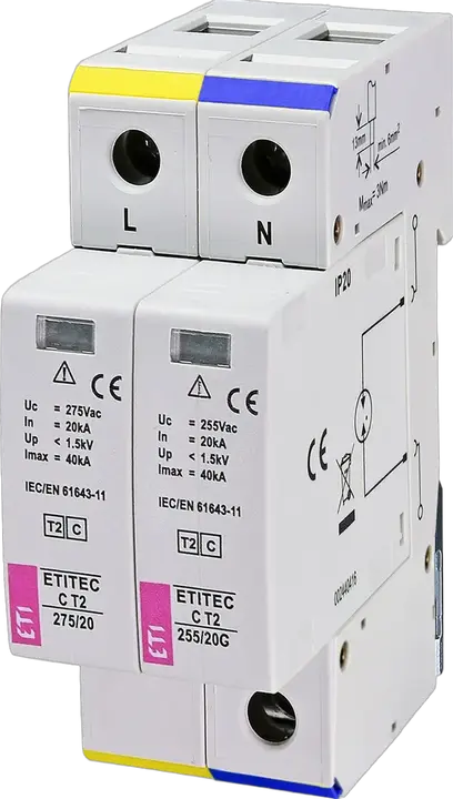 Attēls no ETITEC C T2 275/20 1+1