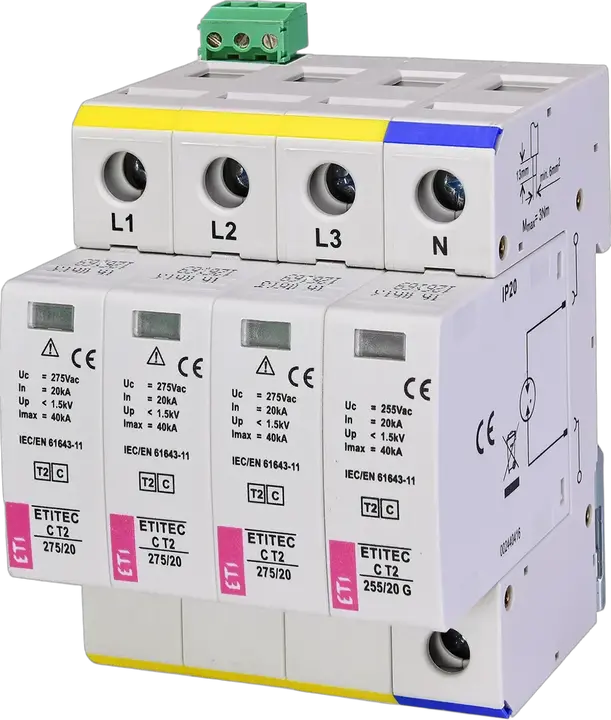 Attēls no ETITEC C T2 275/20 3+1 RC