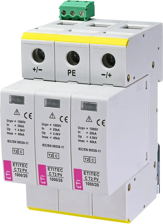 Attēls no * ETITEC C T2 PV 1000/20 RC