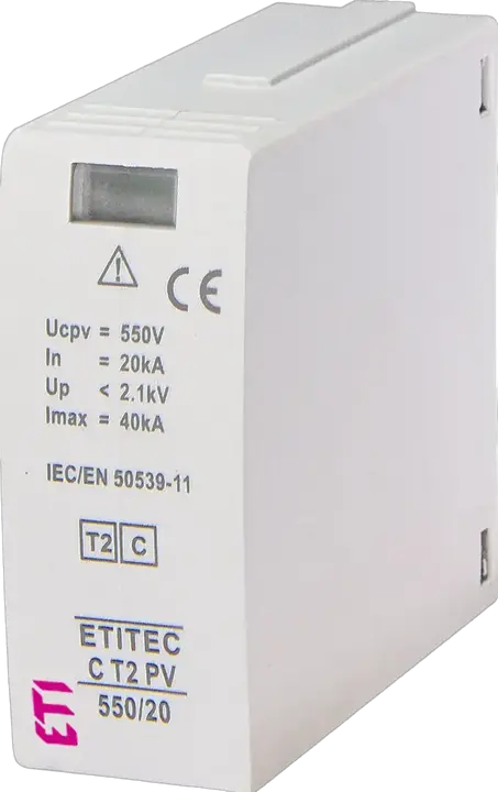 Attēls no *MOD.ETITEC C T2 PV 550/20