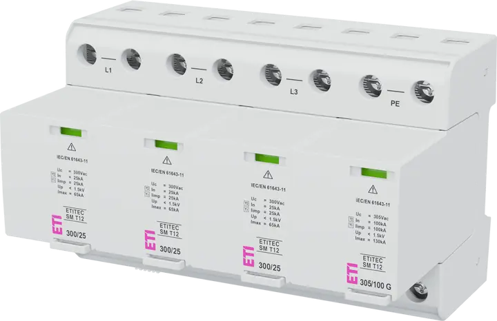 Attēls no ETITEC SM T12 300/25 3+1 RC