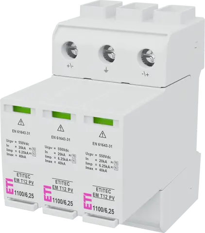 Attēls no ETITEC EM T12 PV 1100/6,25 Y