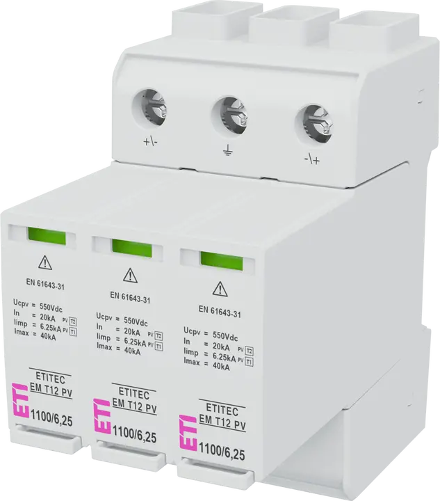 Attēls no ETITEC EM T12 PV 1100/6,25 Y R