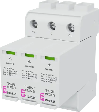 Attēls no ETITEC EM T12 PV 1100/6,25 Y R