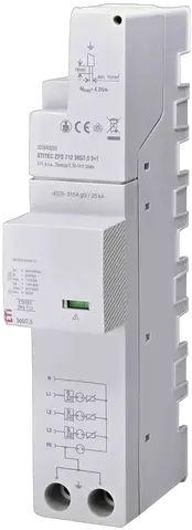 Attēls no ETITEC ZPS T12 300/12,5 3+1