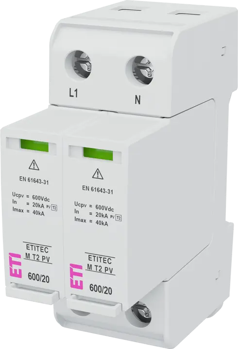 Attēls no ETITEC M T2 PV 600/20 RC