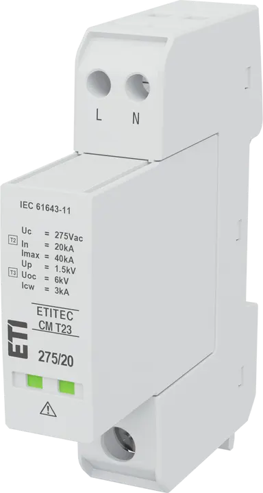 Attēls no ETITEC CM T23 275/20 2+0