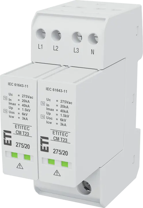 Attēls no ETITEC CM T23 275/20 4+0