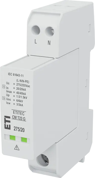 Attēls no ETITEC CM T23 275/20 1+1