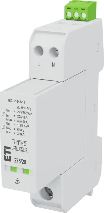 Attēls no ETITEC CM T23 275/20 1+1 RC