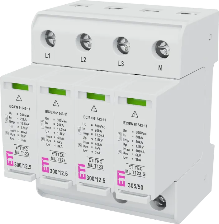 Attēls no ETITEC ML T123 300/12,5 3+1 RC