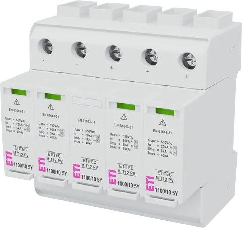 Attēls no ETITEC M T12 PV 1100/10 5Y RC