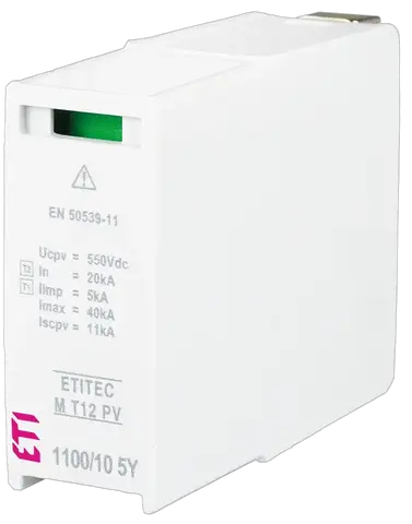 MOD. M T12 PV 550/10 5Y M