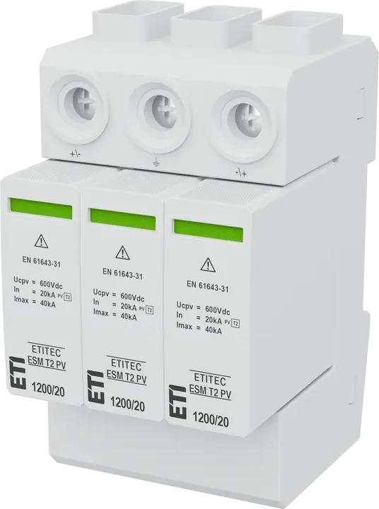 Attēls no ETITEC ESM T2 PV 1200/20 Y RC