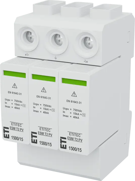 Attēls no ETITEC ESM T2 PV 1500/15 Y RC