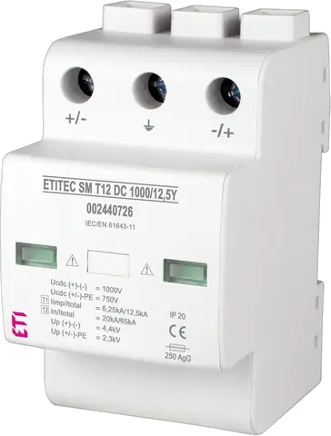 Attēls no ETITEC SM T12 DC 1000/12,5 Y R