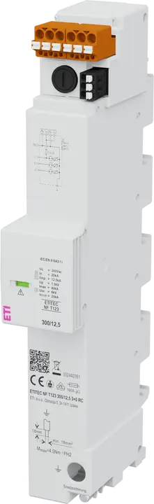 Attēls no ETITEC NF T123 300/12,5 3+0 RC