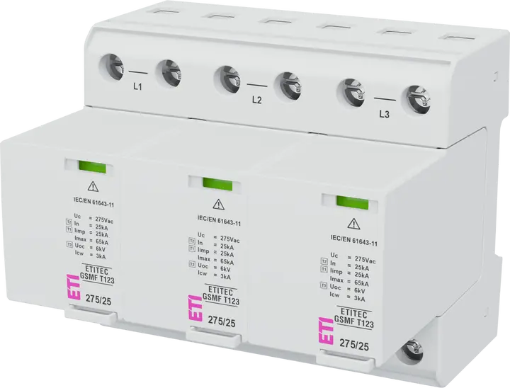 Attēls no ETITEC GSMF T123 275/25 3+0 RC