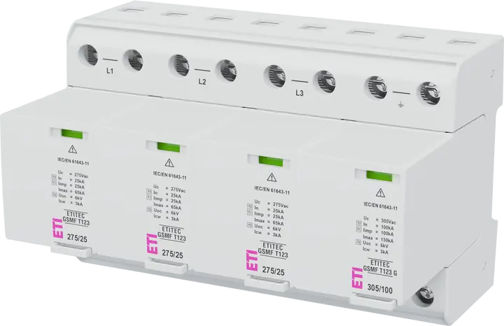 Attēls no ETITEC GSMF T123 275/25 3+1