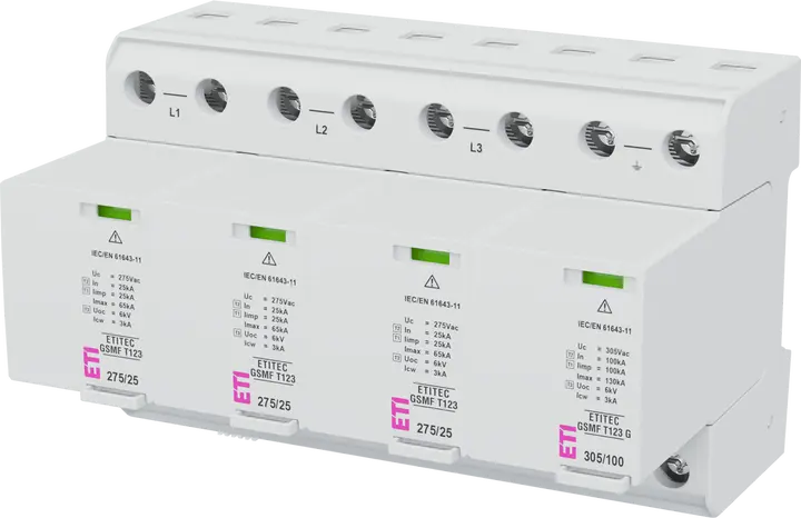 Attēls no ETITEC GSMF T123 275/25 3+1 RC