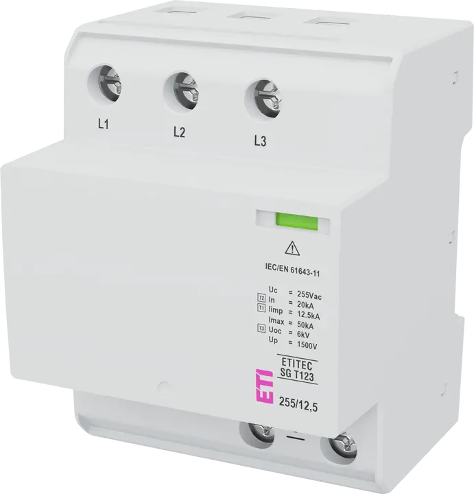 Attēls no ETITEC SG T123 255/12,5 3+0