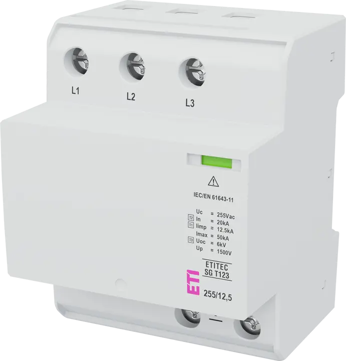 Attēls no ETITEC SG T123 255/12,5 3+0 RC