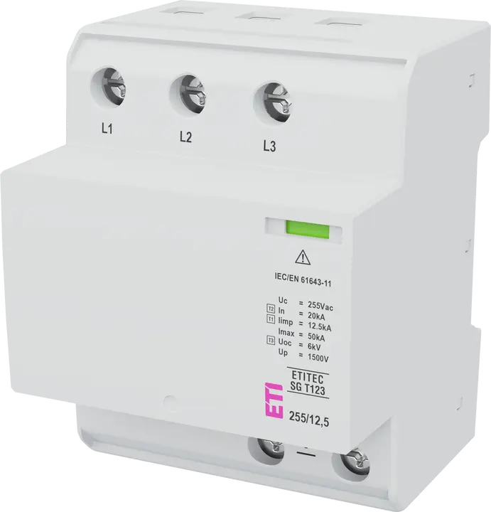 Attēls no ETITEC SG T123 255/12,5 3+0 RC