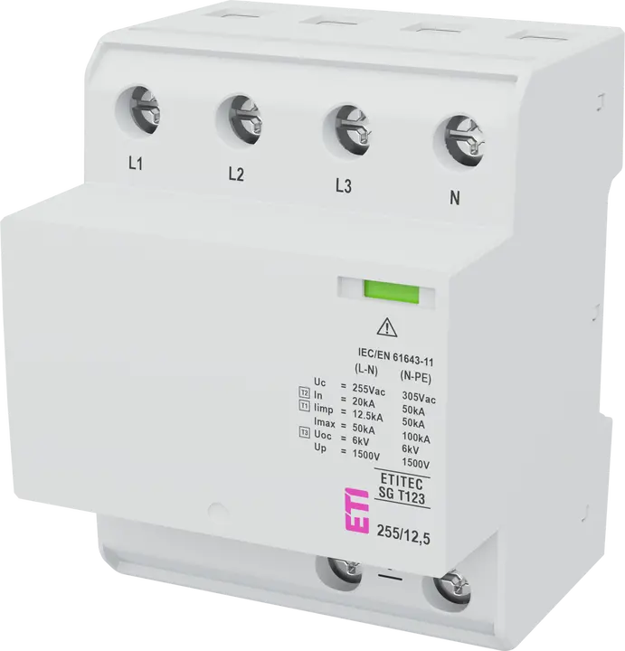 Attēls no ETITEC SG T123 255/12,5 3+1