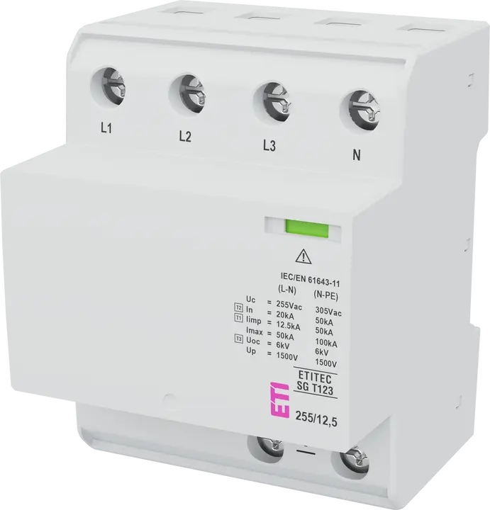 Attēls no ETITEC SG T123 255/12,5 3+1