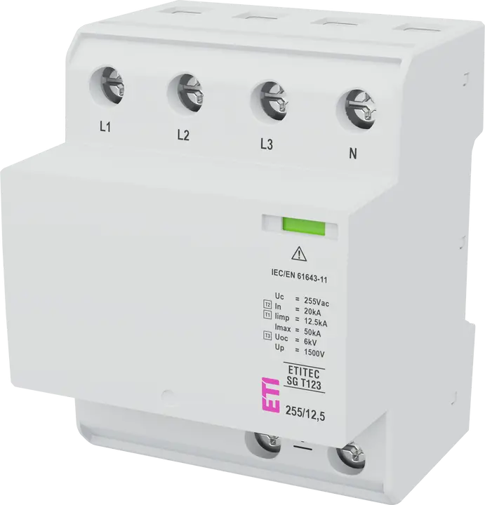 Attēls no ETITEC SG T123 255/12,5 4+0