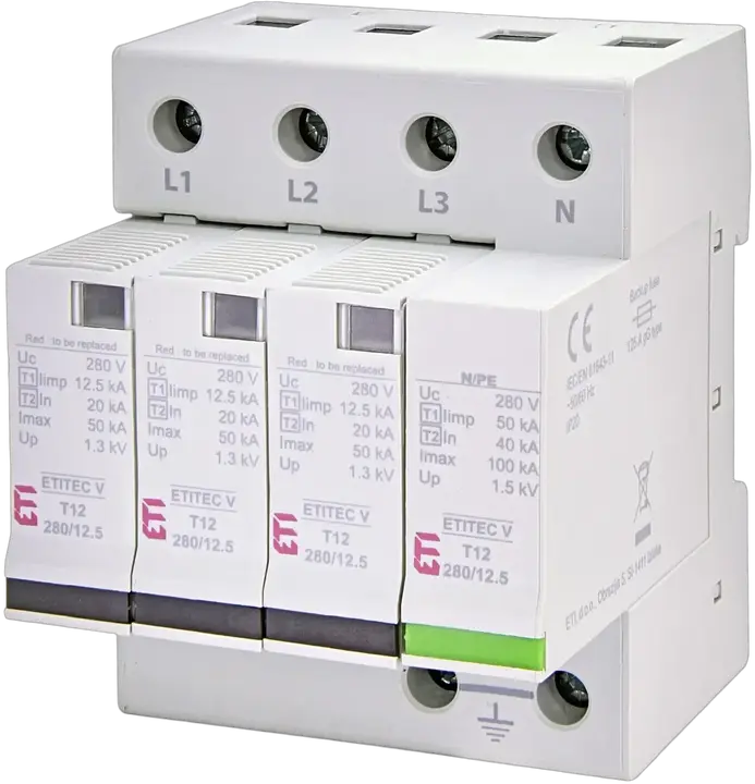 Attēls no ETITEC V T12 280/12,5 3+1 RC