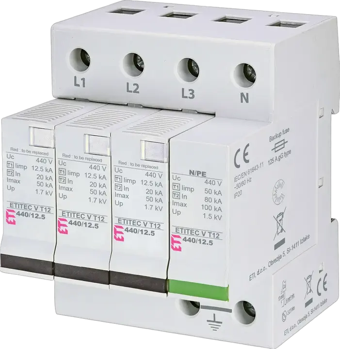 Attēls no ETITEC V T12 440/12,5 4+0 RC