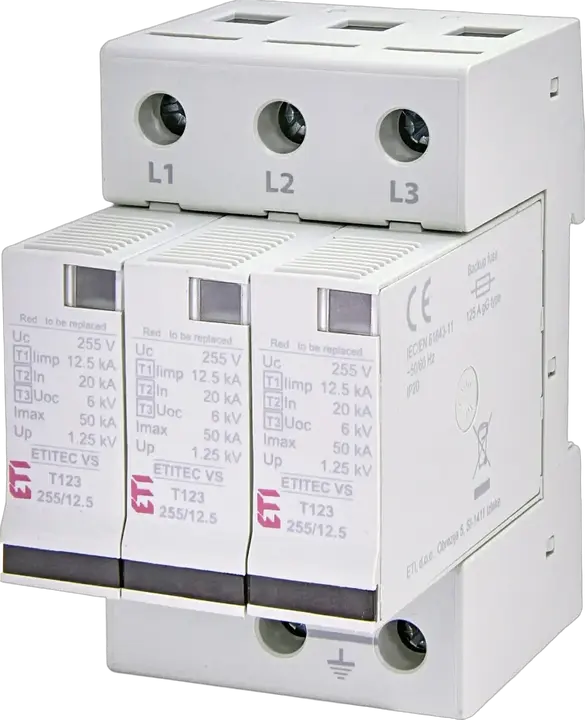 Attēls no ETITEC VS T123 255/12,5 3+0