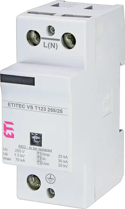 Attēls no ETITEC VS T123 255/25 1+0 RC