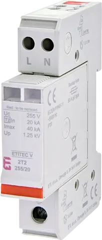 *ETITEC V 2T2 255/20 1+1 RC