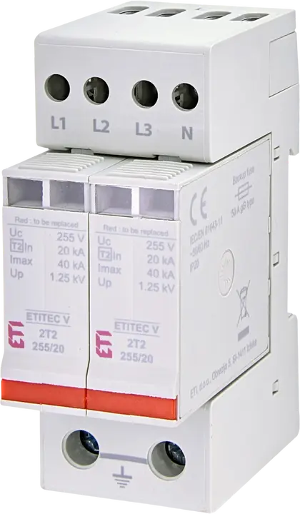 Attēls no *ETITEC V 2T2 255/20 4+0 RC