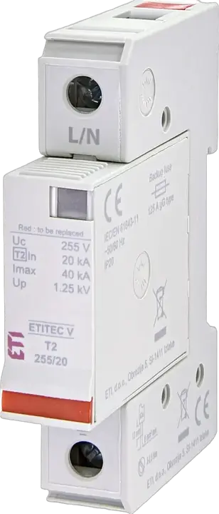 Attēls no ETITEC V T2 440/20 1+0 RC