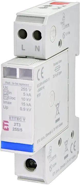 Attēls no ETITEC V 2T3 255/5 2+0