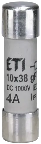 Attēls no CH10x38 gPV 4A/1000V DC