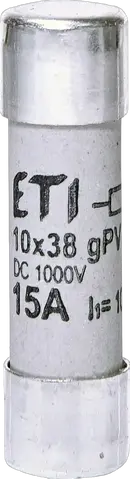 CH10x38 gPV 15A 1000V UL